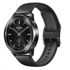 Smartwatch Xiaomi Watch S3, Ecran AMOLED 1.43inch, Dual GPS, Bluetooth, Waterproof 5 ATM (Negru)