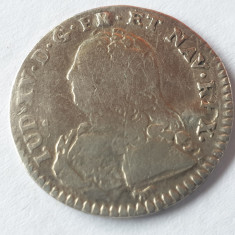 Franța 12 sols 1/10 ecu 1726 A argint Ludovic XV