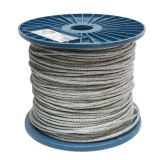 Cablu din otel galvanizat 4 mm, 6x7, sarcina maxima 940 kg, rola 150 m