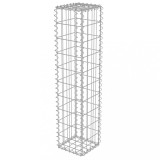 Cumpara ieftin Perete gabion cu capace, 20x20x100 cm, otel galvanizat
