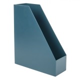 Suport Dosare Plastic, Organizator Birou, Culoare Petrol, Dimensiuni 26.5x9.6x32cm, Oem