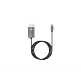 Cablu USB 3.1 Type C la HDMI 4K pentru dispozitivele cu mufa Tip C, Negru