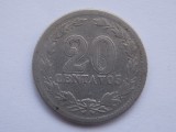 20 CENTAVOS 1921 ARGENTINA, America Centrala si de Sud