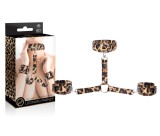 Cumpara ieftin Set Zgarda Si Catuse Leopard Frenzy