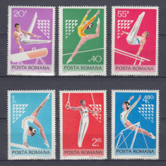 ROMANIA 1977 LP 943 SPORT SERIE MNH