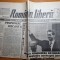 romania libera 21 iulie 1992-intrv. regele mihai,razboiul moldo-rus,transnistria