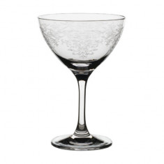 Pahar din cristal pentru vin 250 ml decorat model Lace