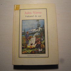 Carte: Jules Verne - Vulcanul de aur, editura Ion Creanga, 1988