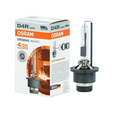 Bec auto Xenon D4R pentru far OSRAM 66450, 12/24V; 35W; 2800 lm; culoare temperatura 4300K; P32d-5; 1 buc. foto