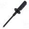 Terminal măsurare HIRSCHMANN 10A 1kV v&acirc;rf 1,4mm negru