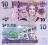 FIJI 10 dollars ND 2011 UNC!!!