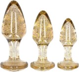 Set dildo Glittering Auriu