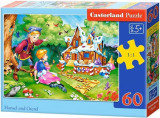 Puzzle 60 piese Hansel and Gretel, castorland