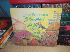 ANA BLANDIANA - INTAMPLARI DE PE STRADA MEA , ILUSTRATII DOINA BOITEZ , 1988 foto