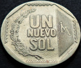 Cumpara ieftin Moneda exotica 1 NUEVO SOL - PERU, anul 2009 * Cod 4495, America Centrala si de Sud