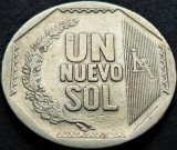Cumpara ieftin Moneda exotica 1 NUEVO SOL - PERU, anul 2009 * Cod 4495