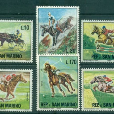 San Marino 1966 - Cai, calarie, serie neuzata