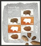 Indonesia 2019 - Zodiac, Anul Porcului, bloc neuzat