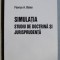 SIMULATIA - STUDIU DE DOCTRINA SI JURISPRUDENTA de FLAVIUS A . BAIAS , 2003