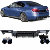 Conversie difuzor spate + tevi de esapament din titan potrivite pentru BMW F10 F11 520 523 525 528 530 Performance AutoTuning