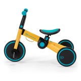 BICICLETA DE ECHILIBRU TRICICLETA KINDERKRAFT 4TRIKE, PRIMROSE YELLOW