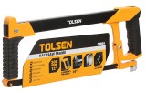 Bomfaier 300mm Tolsen Industrial, Cadru Metalic, Maner Aluminiu+Cauciuc, Fierastrau de Mana pentru Lemn, Metal, Plastic