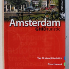 AMSTERDAM - GHID TURISTIC , SERIA CALATORI PE MAPAMOND de GEORGE McDONALD , 2008