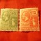 Serie I-le Virgine Britanice ,George V 1921 ,1/2p orange si 1p rosu ,wz4 ,sarn.