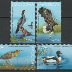 MOLDOVA 2021, Fauna, Pasari, MNH, serie neuzata