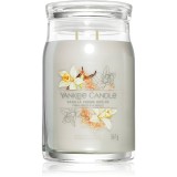 Yankee Candle Vanilla Cr&egrave;me Br&ucirc;l&eacute;e lum&acirc;nare parfumată 567 g
