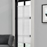 [neu.haus] Roleta armonica / perdea plisata - 40 x 100 cm - alb - protectie impotriva luminii si a soarelui - jaluzea - fara gaurire HausGarden Leisur, [neu.haus]