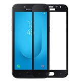 Cumpara ieftin Folie Sticla Tempered Glass Samsung J4 2018 j400 full glue 2.5D Black Fullcover