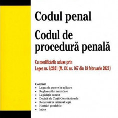 Codul penal. Codul de procedura penala |