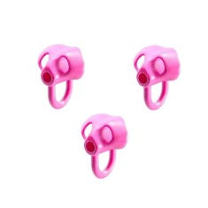 Set 3x suport de corectare a pozitiei de scriere, pentru prescolari si scolari, din silicon, roz