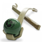 Jucarie interactiva PlanetDog, Wood Chuck, lansator cu minge