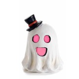 Figurina Halloween Fantoma teracota multicolora cu led II &Oslash; 13,5 cm x 21 H