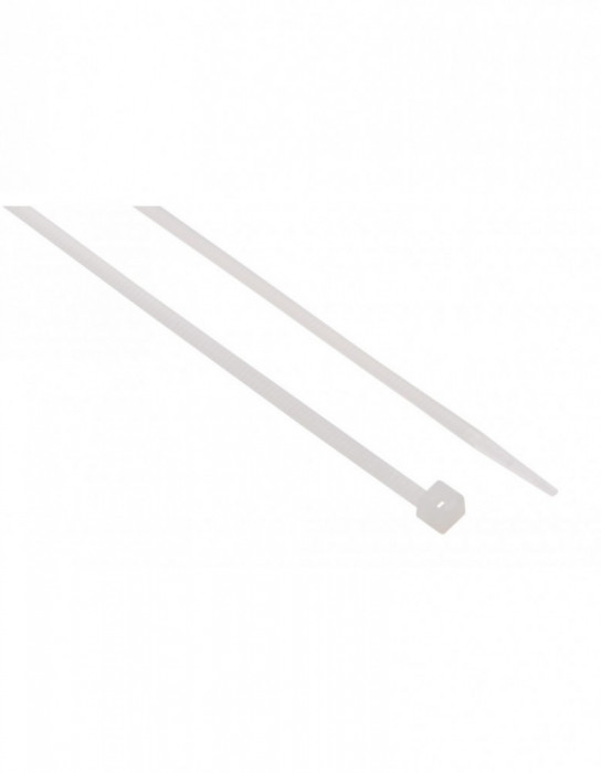 Cleme (soricei) plastic alb prindere cabluri 3.5x300mm TED