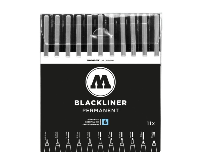 Blackliner Wallet Complete Set 11 buc