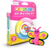 Plastilina cu uscare la aer - Rainbow, Creatibles, set DIY 4 culori