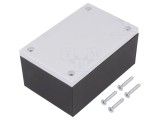 Carcasă universală ABS neagră 56mm x 85mm x 41mm