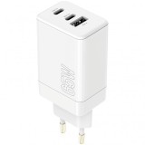 Incarcator Retea MaXlife MXTC-08-65ACC, 65W, 3.25A, 1 x USB-A - 2 x USB-C, Alb