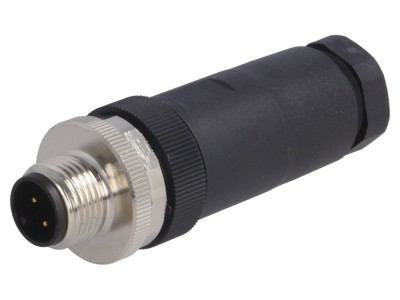 Conector M12 4 pini IP67 cod A foto
