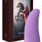 Vibrator ThrillLeaf FairyGasm, 10 Moduri Vibratii, Silicon, USB, Mov, 9.8 cm