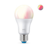 Bec LED A60 8-60W E27 922-965 RGB wifi, Wiz