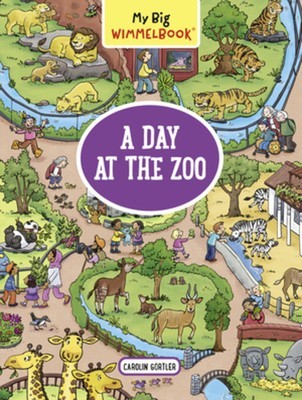 My Big Wimmelbook--A Day at the Zoo foto