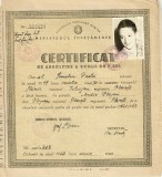 A4310N Certificat de absolvire a școlii de 7 ani din Plopeni, raionul Ploiești, 1963