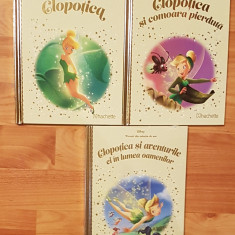 Set 3 carti din seria Clopotica. Disney. Povesti din colectia de aur