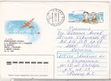 Bnk ip URSS 1989 - aviatie - 50 ani de la zborul Moscova-Groenlanda-Canada - circulat spre Romania, Dupa 1950