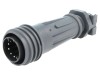 Conector Circular Tată BULGIN EXP-A921/10/P, 10 Pini, IP68, Montare Cablu, 10A, 0.25kV