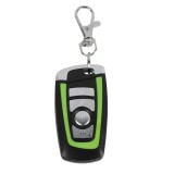 Telecomanda, functie de copiere, cod fix 433,92 MHz, 4 canale, negru verde, 60 x 32 x 14 mm, Dactylion